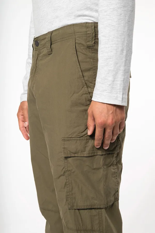 Men's lightweight multipocket trousers