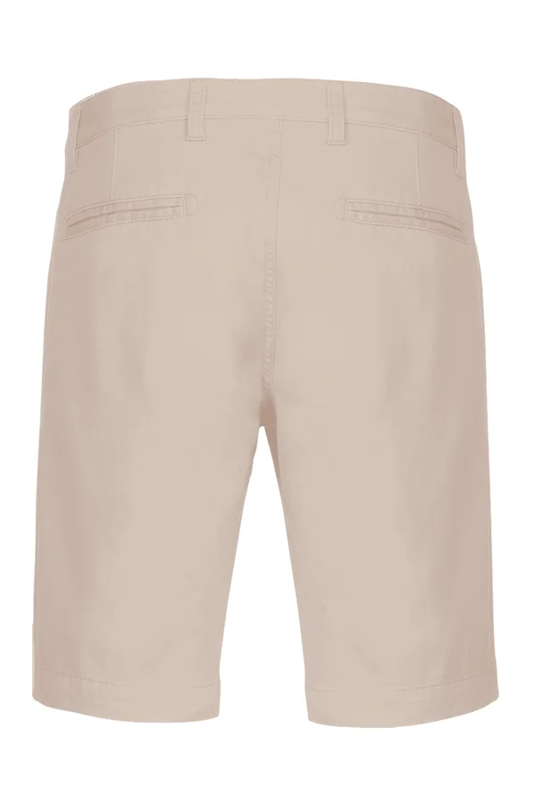 Bermuda aus Chino für Herren Beige