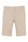 Bermuda aus Chino für Herren Beige