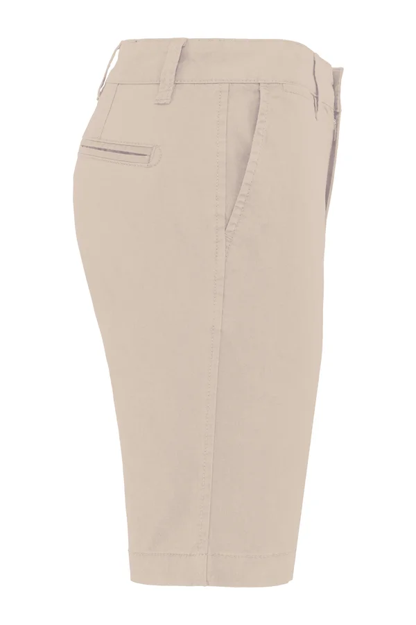 Bermuda aus Chino für Herren Beige