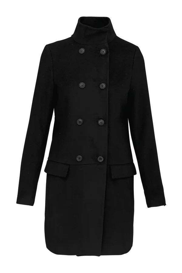 Damen Mantel "Premium" Black