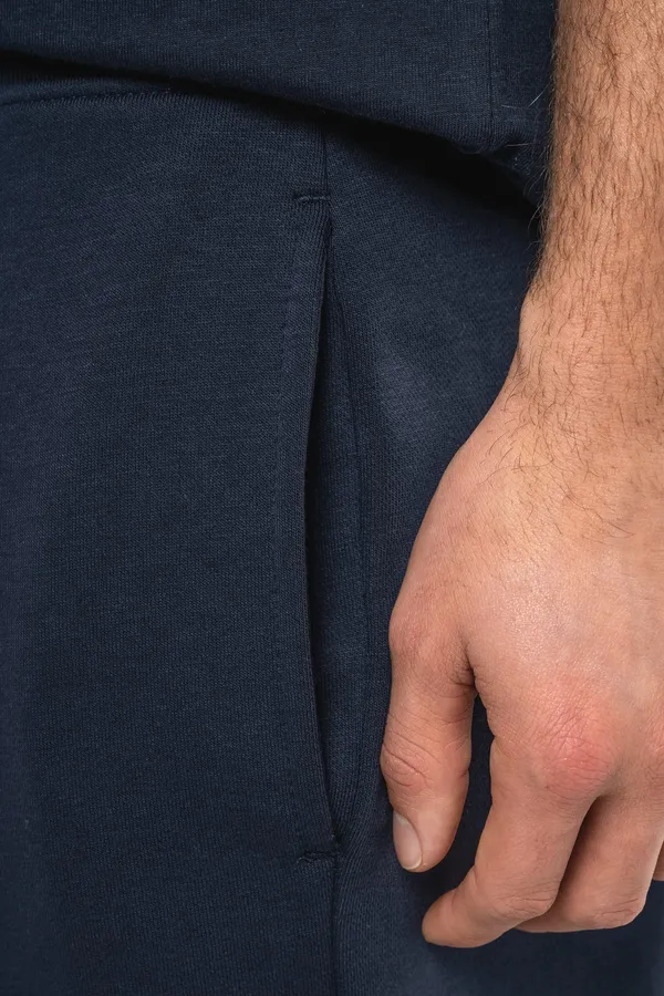 Men’s eco-friendly French terry bermuda shorts