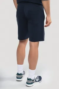 Men’s eco-friendly French terry bermuda shorts
