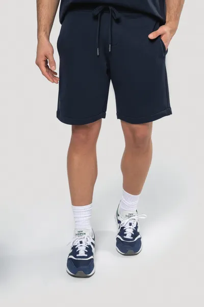 Men’s eco-friendly French terry bermuda shorts