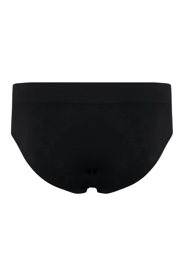 Umweltfreundlicher nahtloser Herren-Slip Black