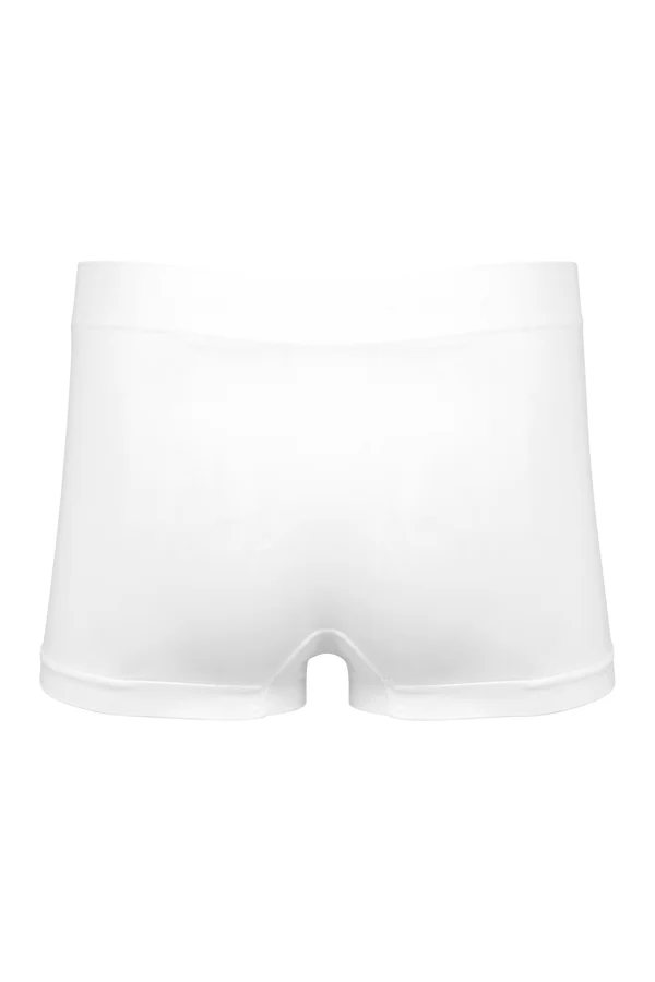 Umweltfreundlicher nahtloser Herren-Boxer White