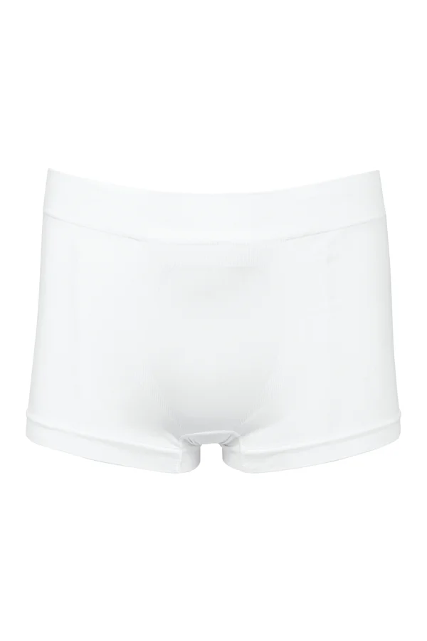 Umweltfreundlicher nahtloser Herren-Boxer White