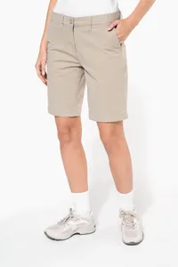 Ladies’ chino Bermuda shorts