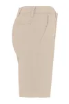 Bermuda aus Chino für Damen Beige