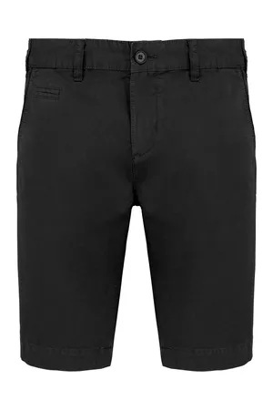 Bermuda-Shorts für Herren im ausgewaschenen Look Washed Charcoal