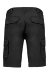 Bermuda-Shorts für Herren mit mehreren Taschen Black