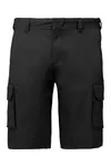 Bermuda-Shorts für Herren mit mehreren Taschen Black