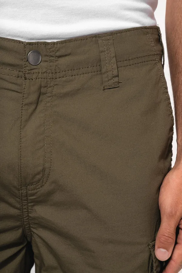 Men's lightweight multipocket bermuda shorts