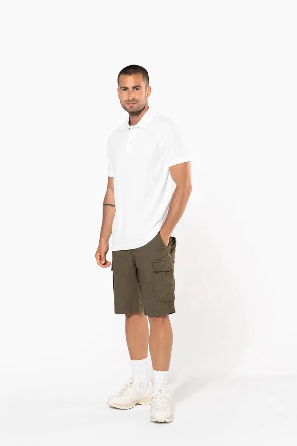 Men's lightweight multipocket bermuda shorts