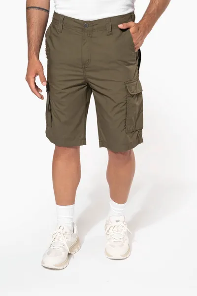 Men's lightweight multipocket bermuda shorts