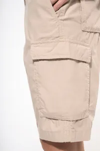 Ladies' lightweight multipocket bermuda shorts