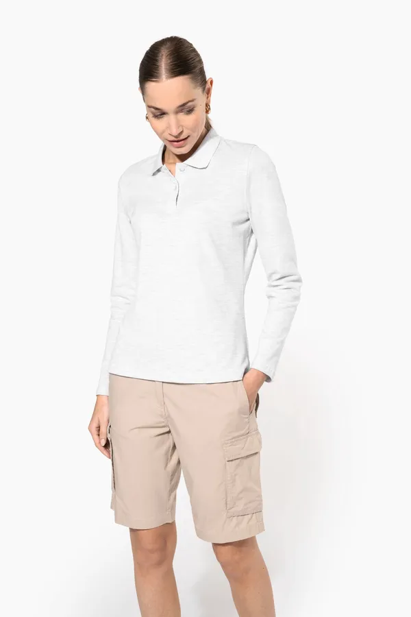 Ladies' lightweight multipocket bermuda shorts