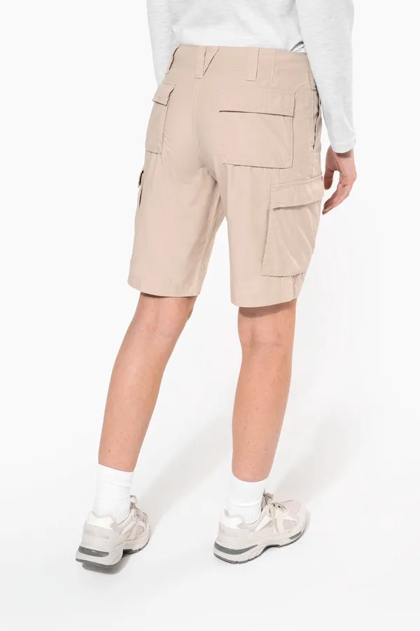 Ladies' lightweight multipocket bermuda shorts