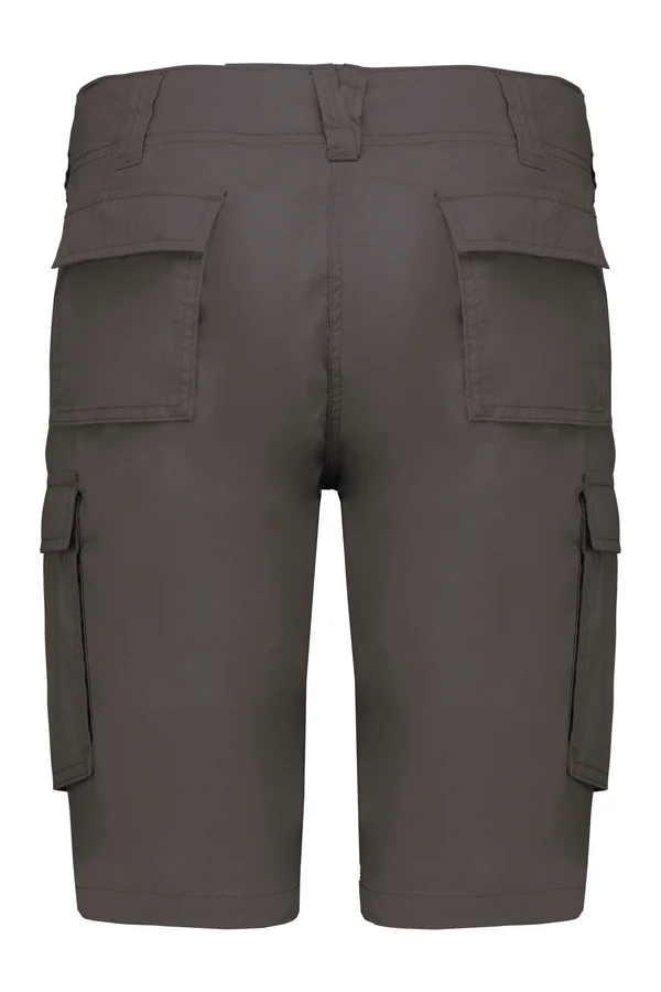 Leichte Bermuda-Shorts für Damen mit mehreren Taschen Light Charcoal