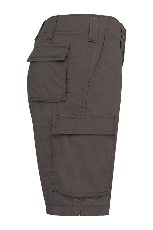 Leichte Bermuda-Shorts für Damen mit mehreren Taschen Light Charcoal