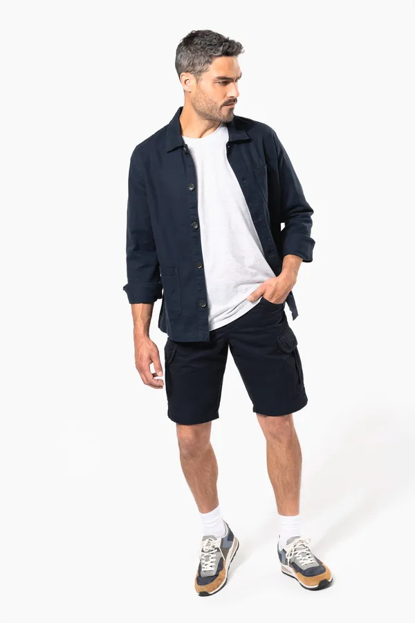Multi pocket Bermuda shorts