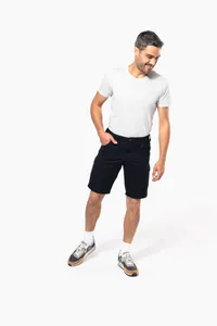 Multi pocket Bermuda shorts