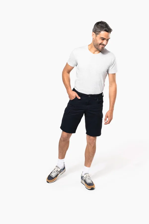 Multi pocket Bermuda shorts