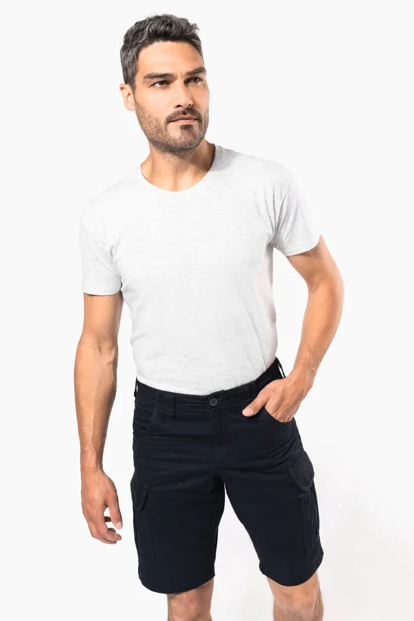 Multi pocket Bermuda shorts