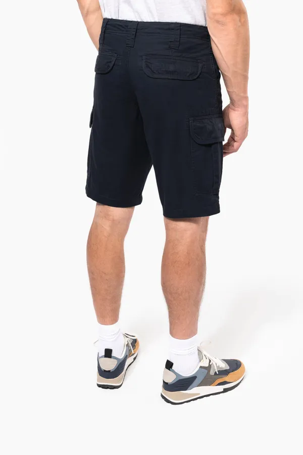 Multi pocket Bermuda shorts