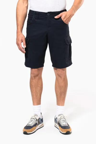 Multi pocket Bermuda shorts