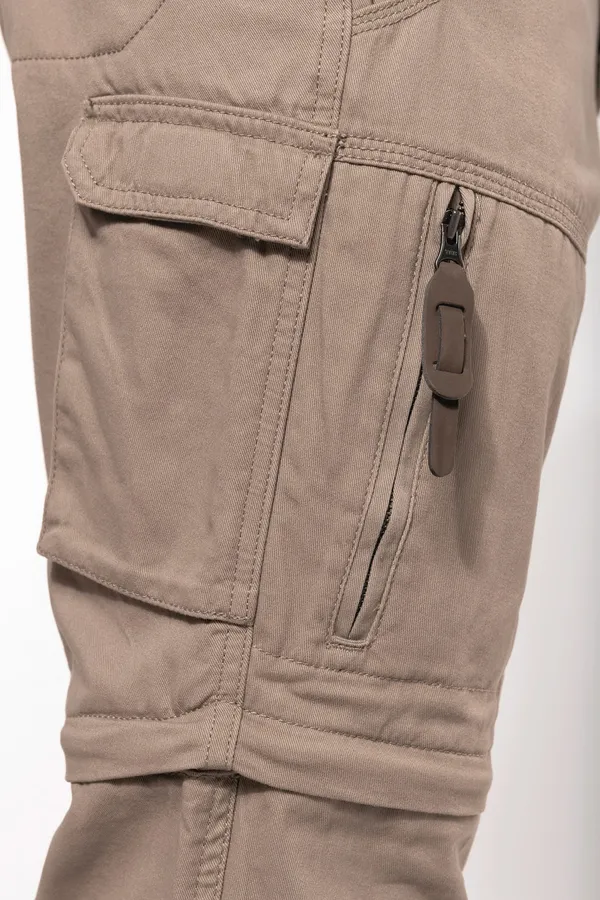 2 In 1 multi pocket trousers