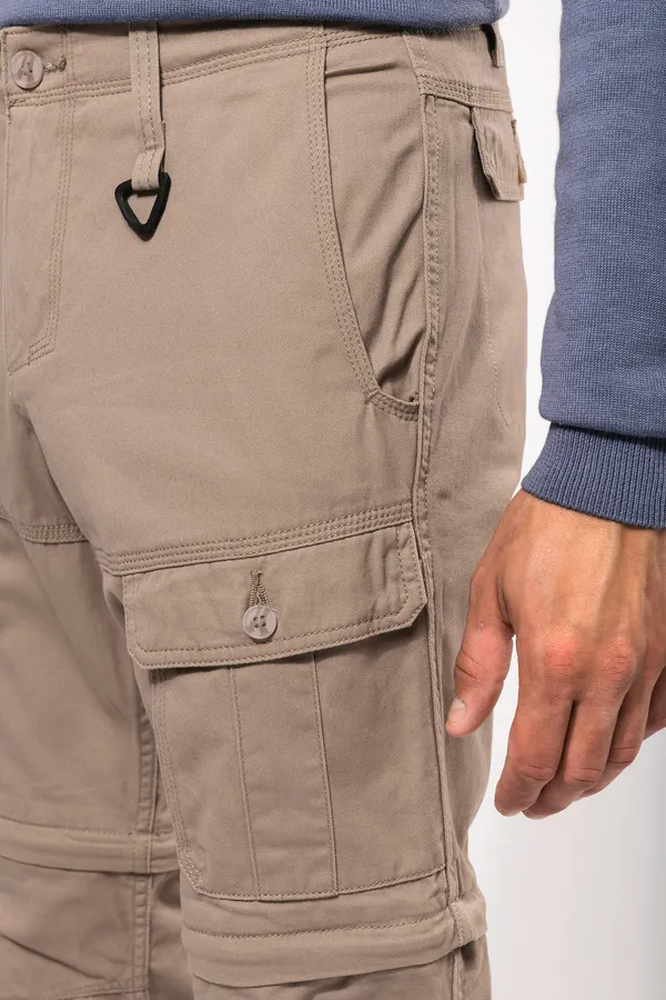 2 In 1 multi pocket trousers
