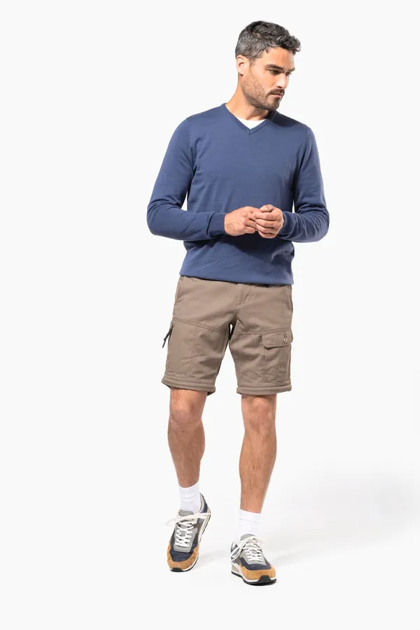 2 In 1 multi pocket trousers