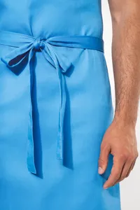 Polycotton apron without pocket