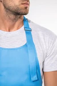 Polycotton apron without pocket
