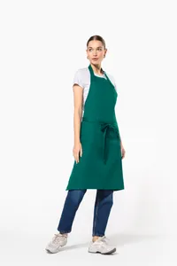 Polycotton apron without pocket
