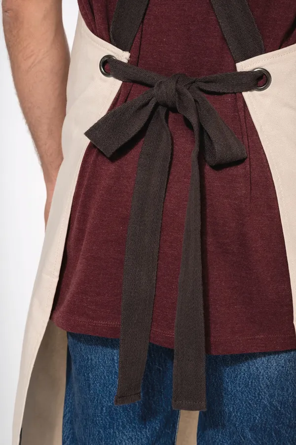 Organic cotton apron
