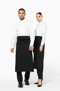 Polycotton extra-long apron