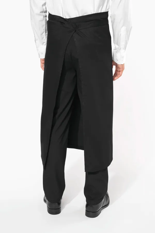 Polycotton extra-long apron