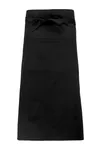 Extra lange Schürze Black