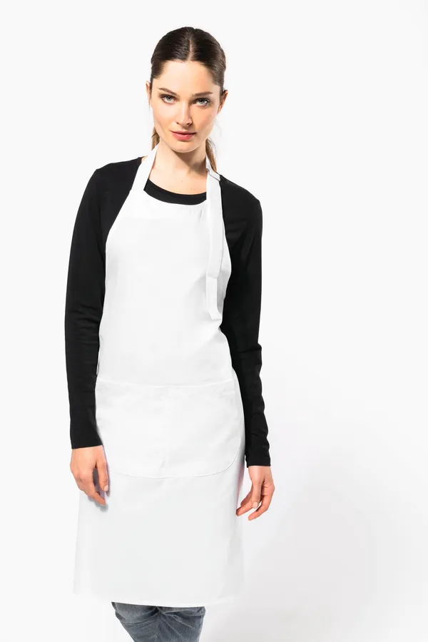 Polycotton apron high-temperature washable