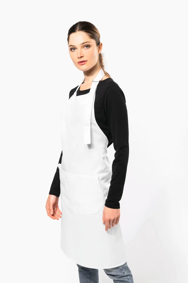 Polycotton apron high-temperature washable