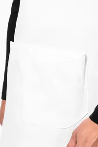 Polycotton apron high-temperature washable