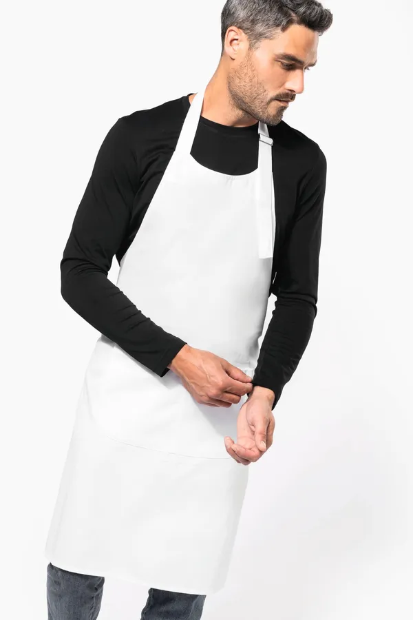 Polycotton apron high-temperature washable