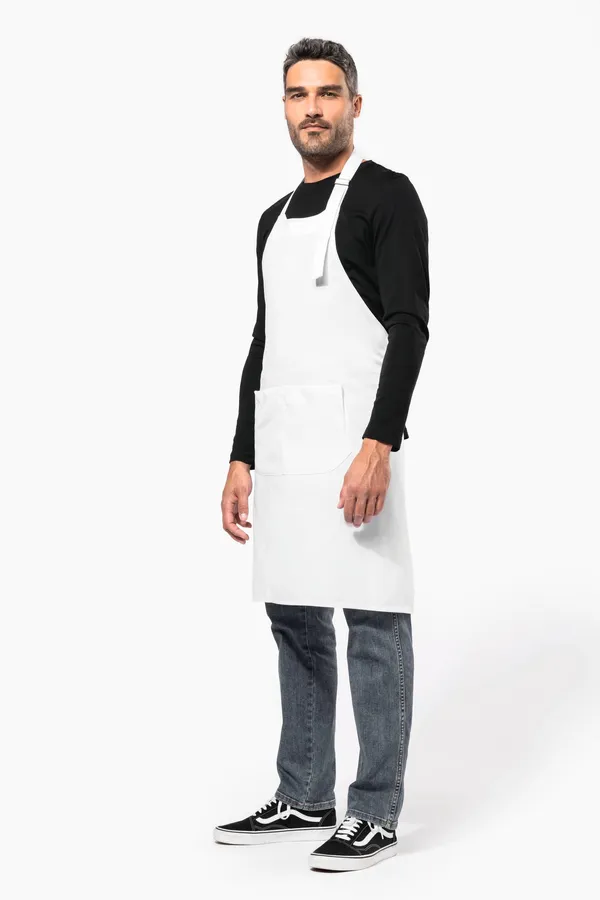 Polycotton apron high-temperature washable
