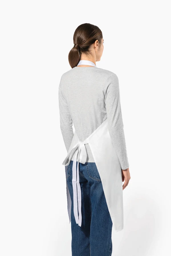 Bei hohen Temperaturen waschbare Schürze aus Baumwollpolyester