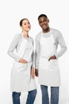 Bei hohen Temperaturen waschbare Schürze aus Baumwollpolyester