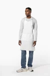Bei hohen Temperaturen waschbare Schürze aus Baumwollpolyester
