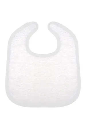 Baby Frottierlätzchen White