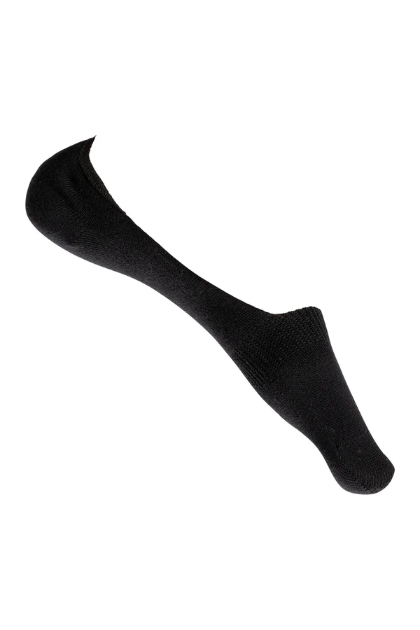 Unsichtbare Halbsocken Black